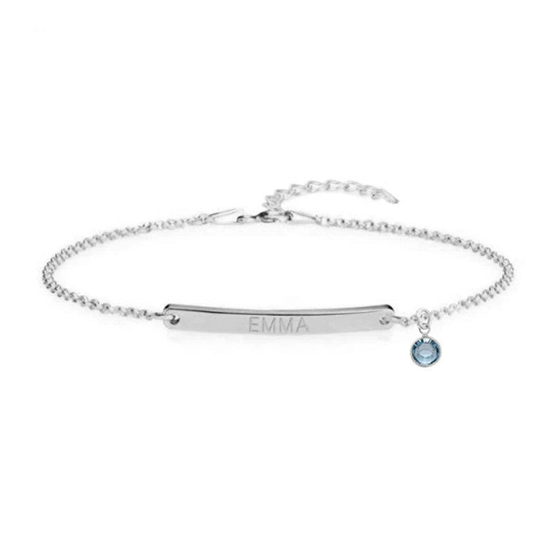 Personalized Custom Birthstone Bracelet