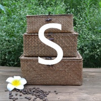 Straw Storage Basket