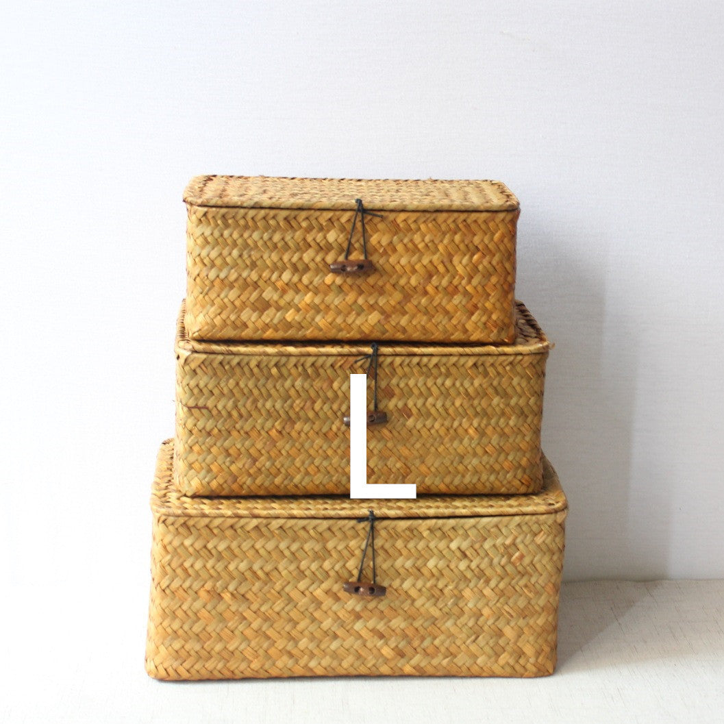 Straw Storage Basket