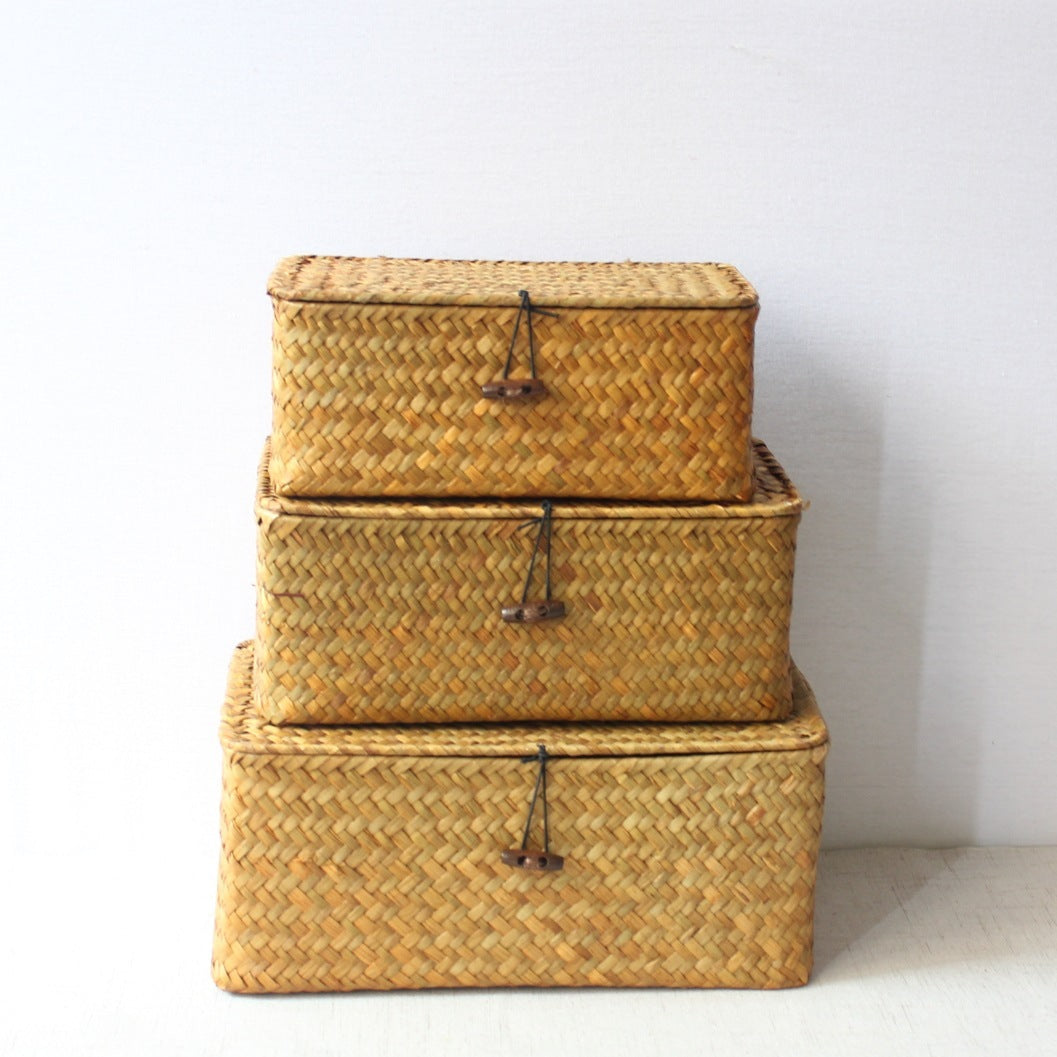 Straw Storage Basket