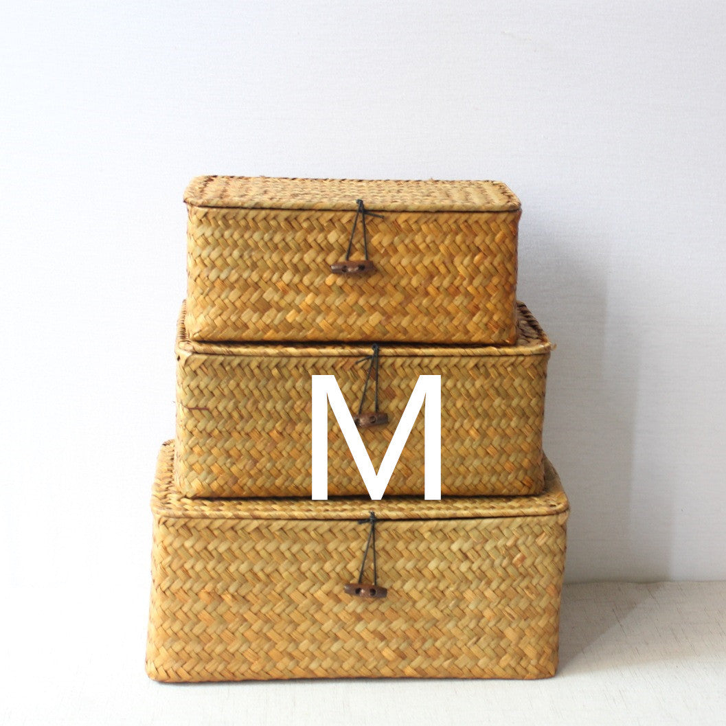 Straw Storage Basket