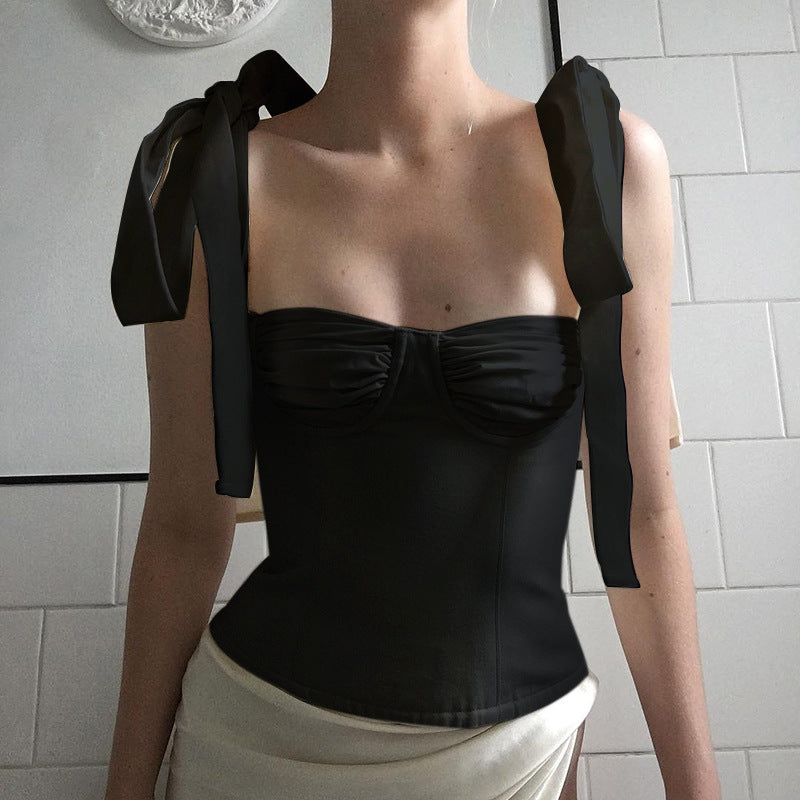 Streetwear Low Bandage Bodycon Top