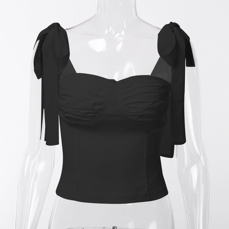 Streetwear Low Bandage Bodycon Top