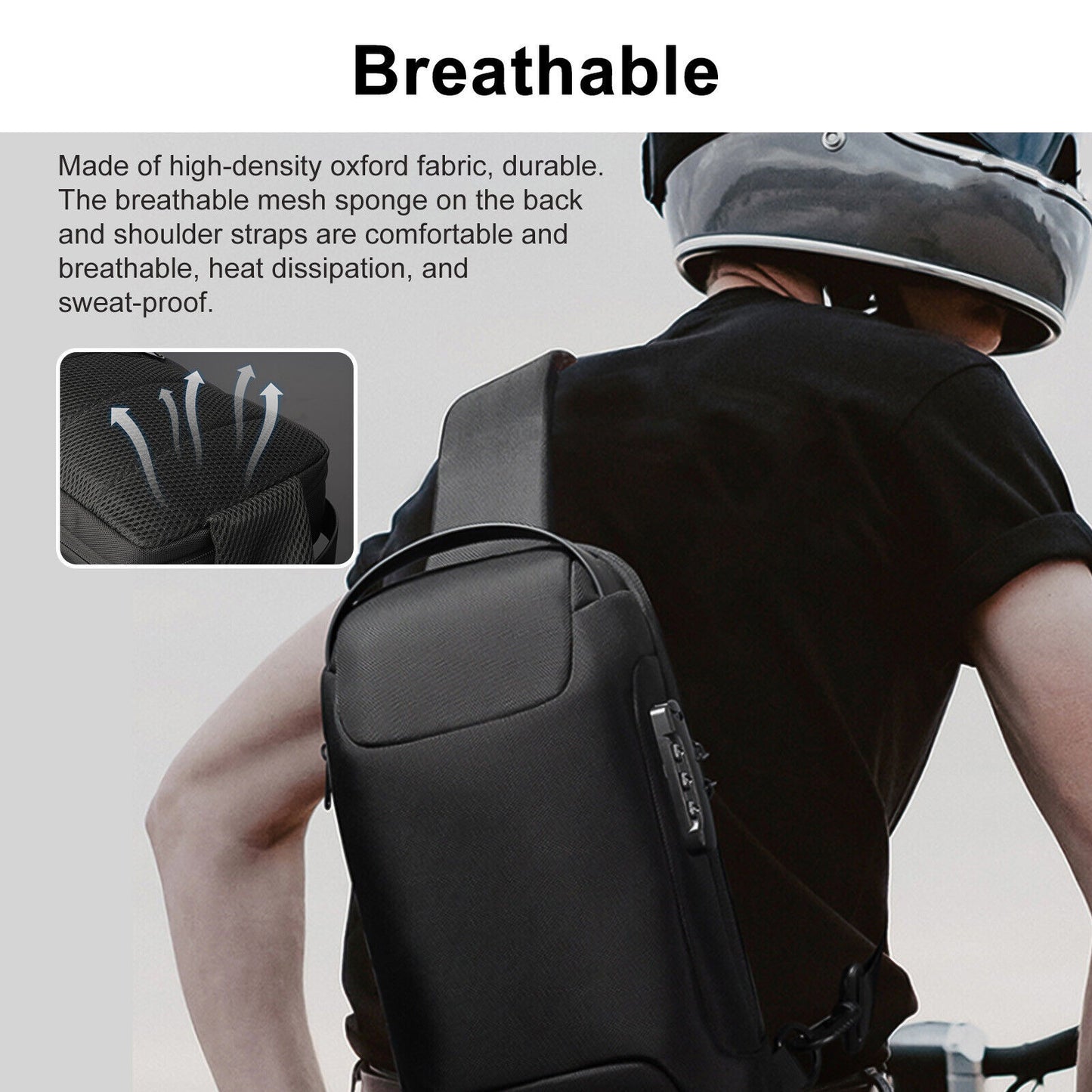 Multifunction Anti-theft Sling Chest Bag