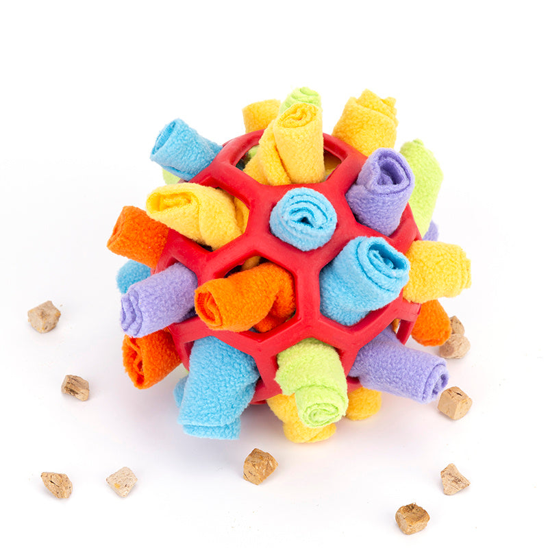 Enrichment Pet Sniff & Snack Puzzle Ball