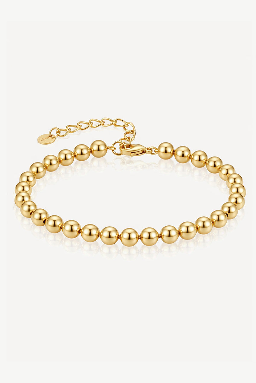 Gold Sphere Chain Bracelet by MUCHV - 571N