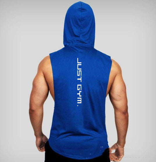 Fitness Men Hooded Vest