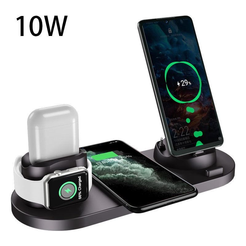 Wireless 6-In-1 Charging Dock Station
