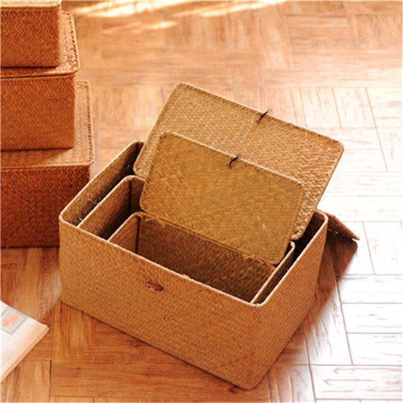 Straw Storage Basket