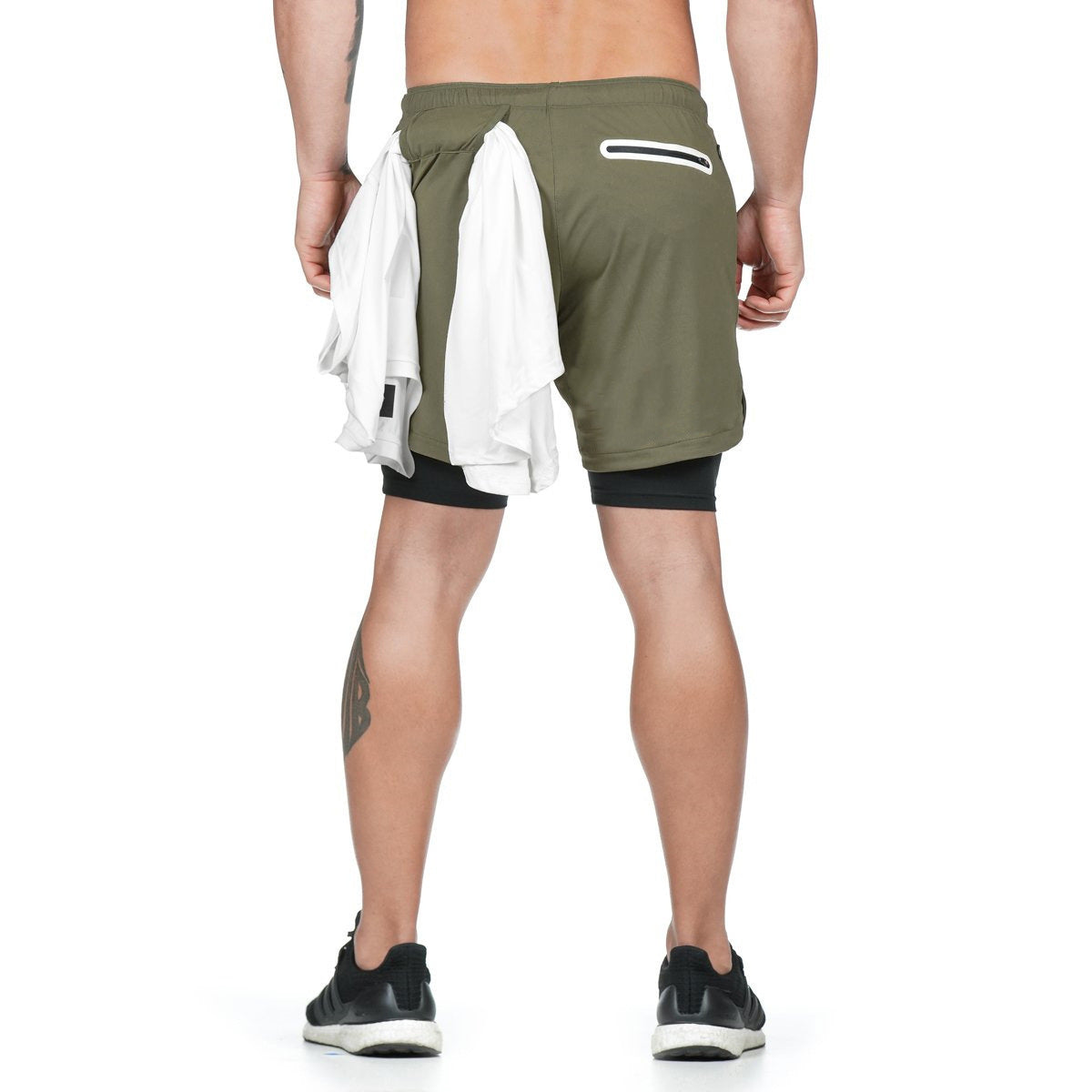 2-In-1 Double-Deck Quick Dry Shorts