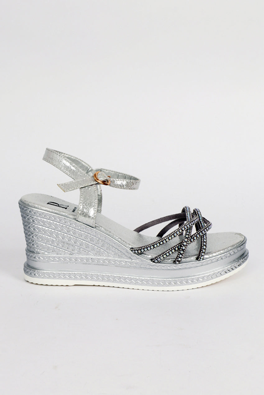 Alba Sandal - Silver by Pia Rossini - ALB1105 MET002