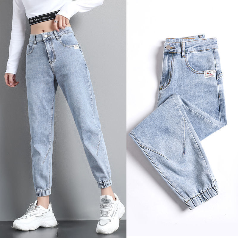 Streetwear Ankle Banded Jeans