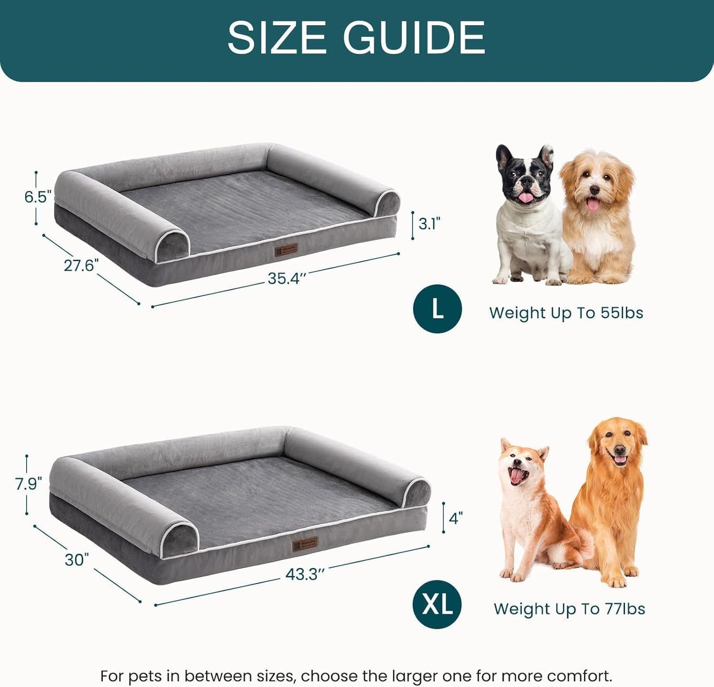 Orthopedic Pet Dog Bed
