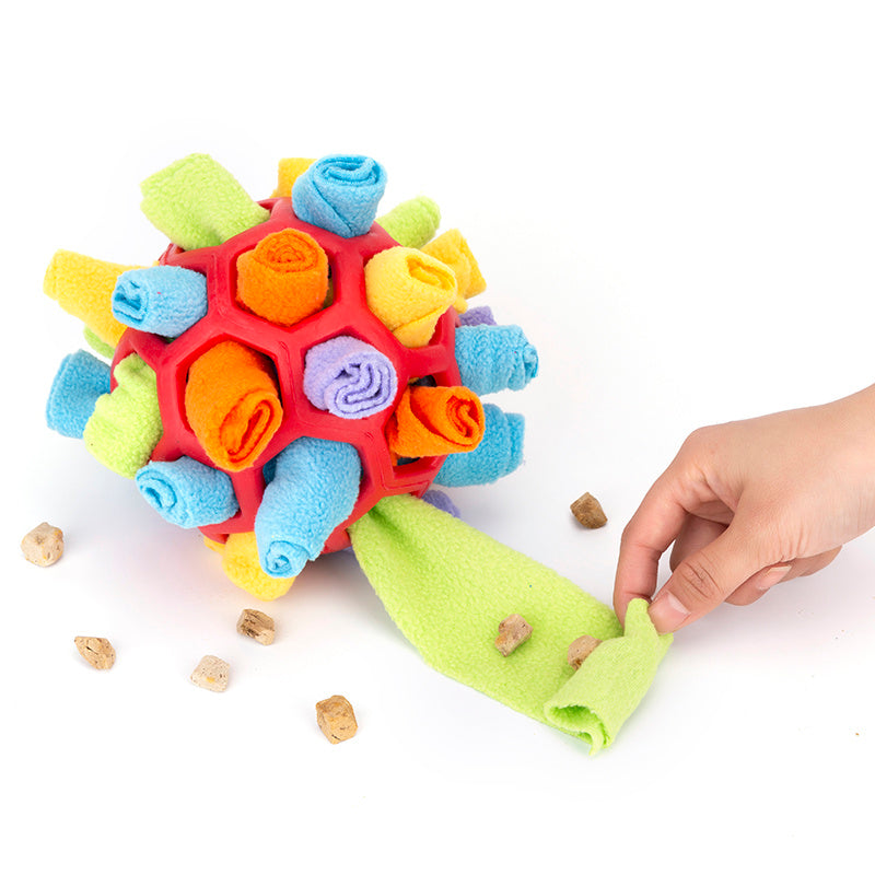 Enrichment Pet Sniff & Snack Puzzle Ball