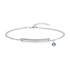 Personalized Custom Birthstone Bracelet