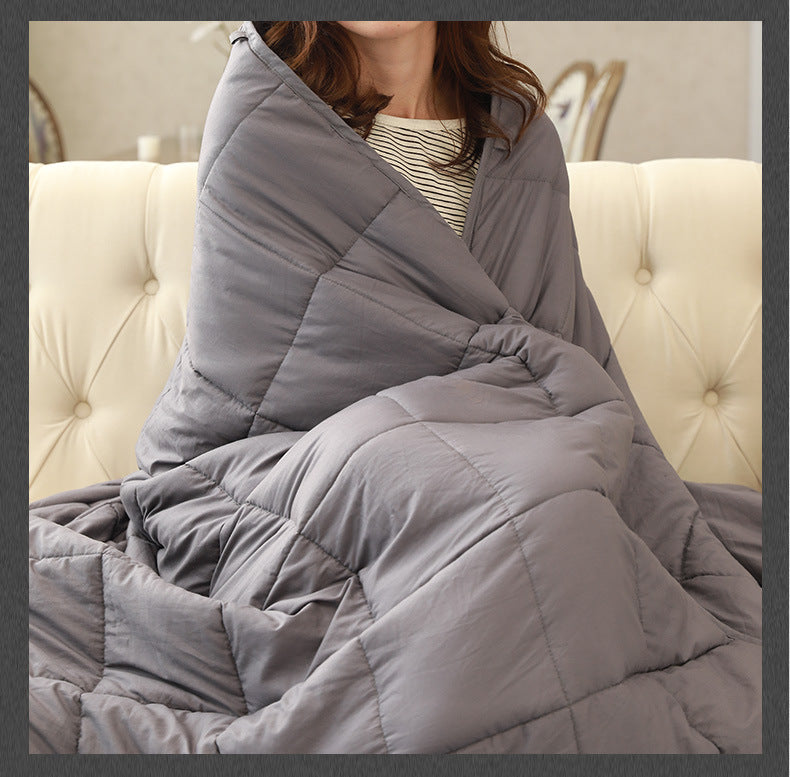 Relieve Anxiety Improve Sleeping Stress Weighted Blanket