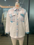 Ladies Christmas Mesh Cashmere Jacket