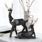 Resin Deers Sculpture Statue Ornament