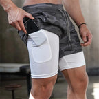 2-In-1 Double-Deck Quick Dry Shorts