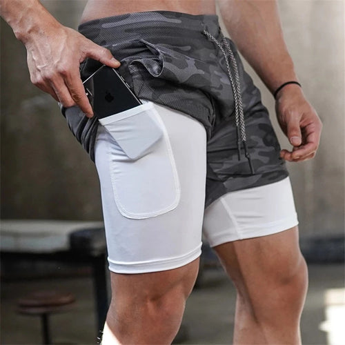 2-In-1 Double-Deck Quick Dry Shorts