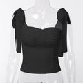 Streetwear Low Bandage Bodycon Top