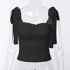 Streetwear Low Bandage Bodycon Top