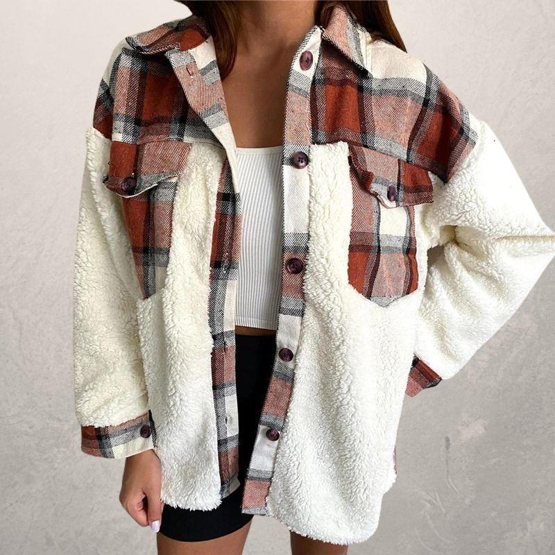 Ladies Christmas Mesh Cashmere Jacket