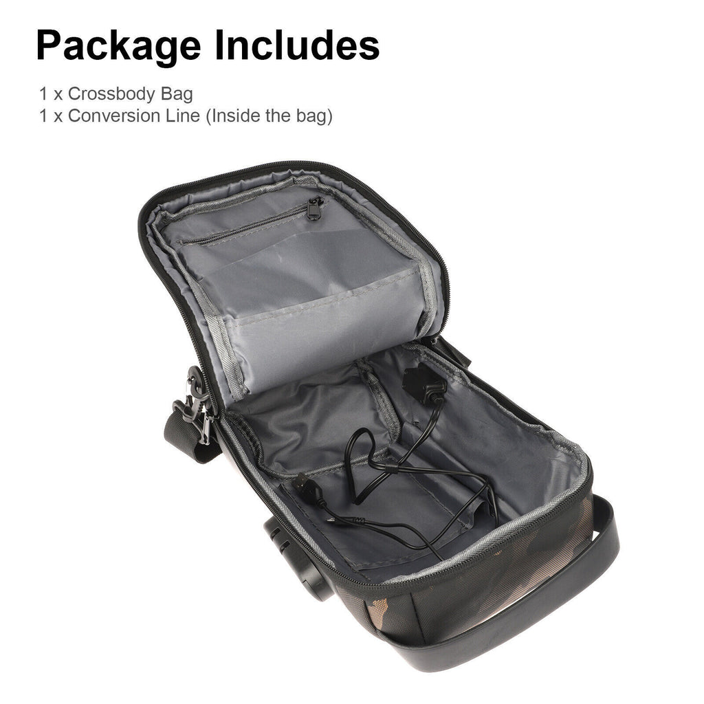 Multifunction Anti-theft  Sling Chest Bag