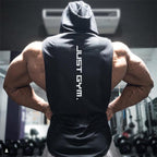 Fitness Men Hooded Vest