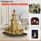 LED Building Block Lighting Building Puzzle Model