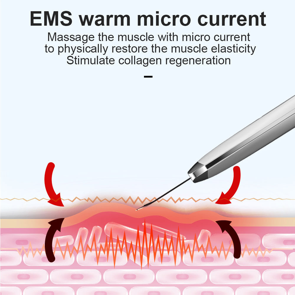 USB Electric Ultrasonic Derma Skin Scrubber