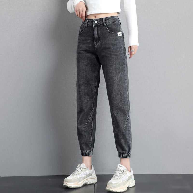Streetwear Ankle Banded Jeans