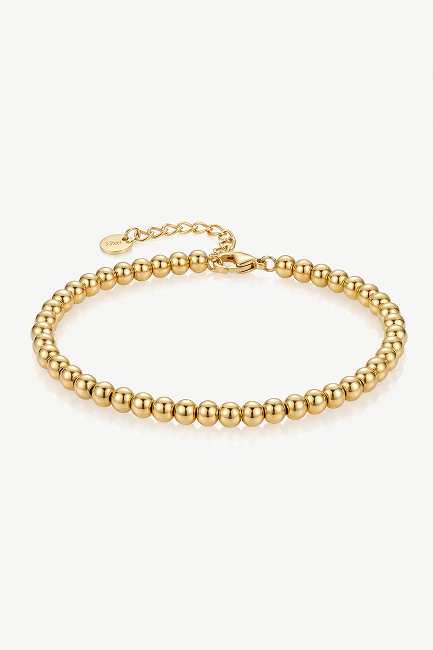 Gold Sphere Chain Bracelet by MUCHV - 571N