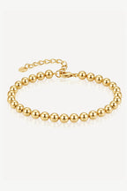 Gold Sphere Chain Bracelet by MUCHV - 571N