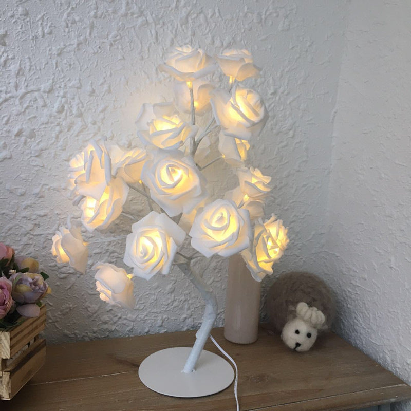 USB Rose Bonsai Tree Night Lamp