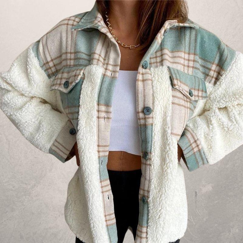 Ladies Christmas Mesh Cashmere Jacket