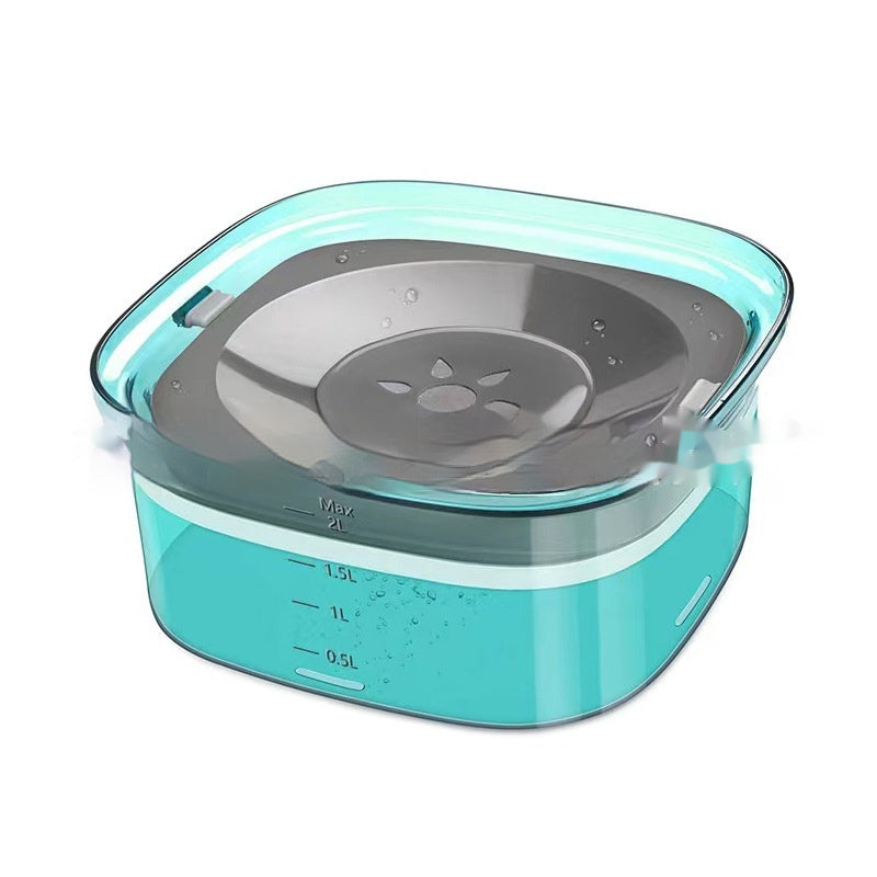 Large Capacity Spill Proof 70oz Dog Water Bowl