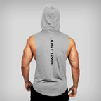 Fitness Men Hooded Vest