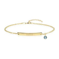 Personalized Custom Birthstone Bracelet
