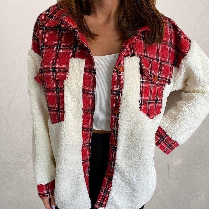 Ladies Christmas Mesh Cashmere Jacket