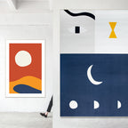 Modern Minimalist Living Room Carpet