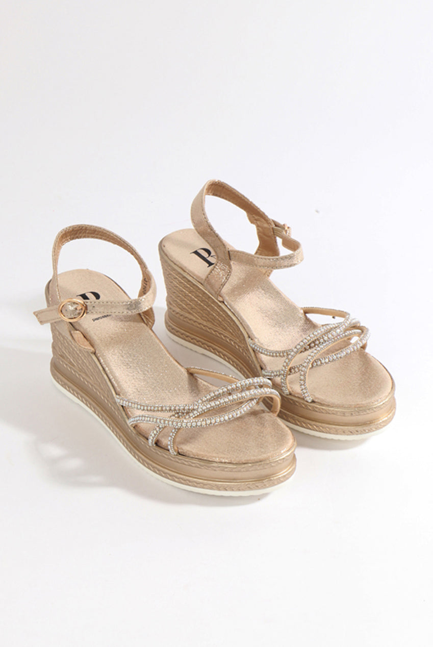 Alba Sandal - Gold by Pia Rossini - ALB1105 MET001