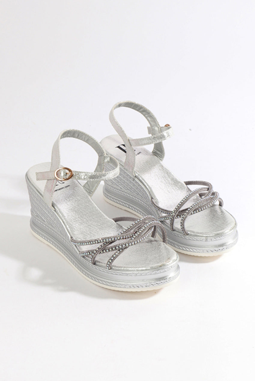 Alba Sandal - Silver by Pia Rossini - ALB1105 MET002