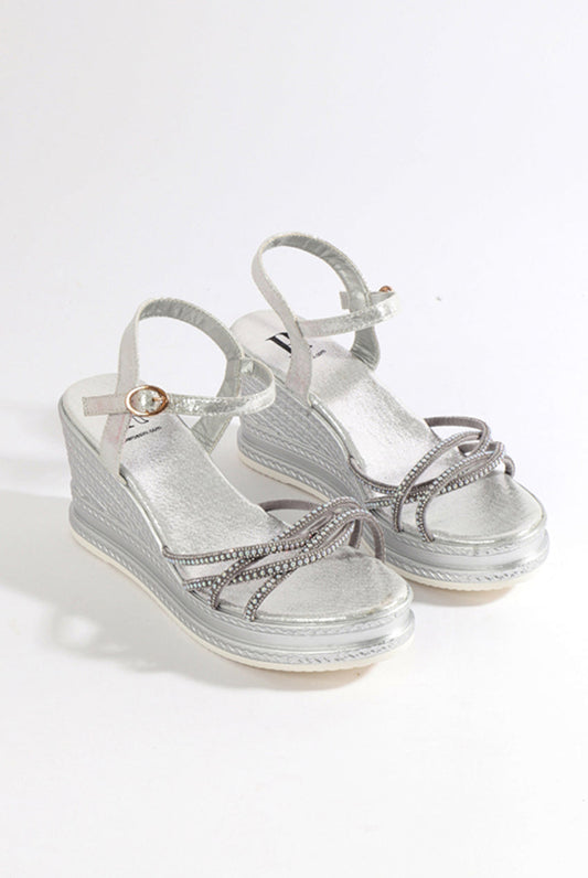 Alba Sandal - Silver by Pia Rossini - ALB1105 MET002
