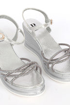 Alba Sandal - Silver by Pia Rossini - ALB1105 MET002