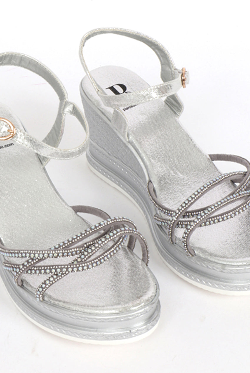 Alba Sandal - Silver by Pia Rossini - ALB1105 MET002