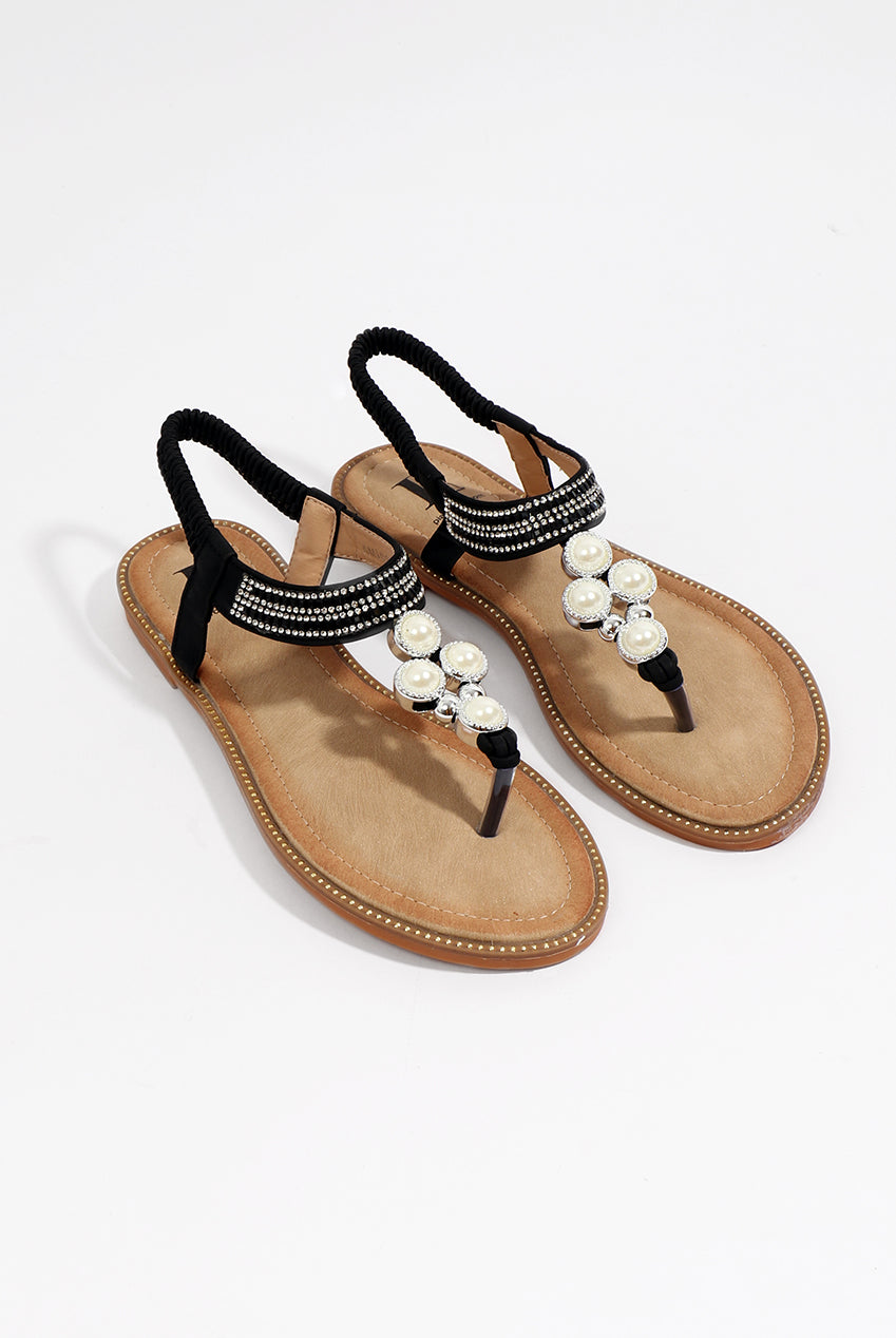 Amira Sandal - Black by Pia Rossini - AMI01294 BLA001