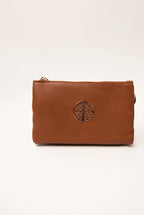 Detailed Zip Up Purse With Detachable Strap by Blue Vanilla - BV269300084