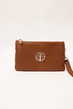 Detailed Zip Up Purse With Detachable Strap by Blue Vanilla - BV269300084