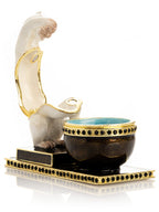 Curious Cat  & Fish Limited edition of 250 Trinket Box